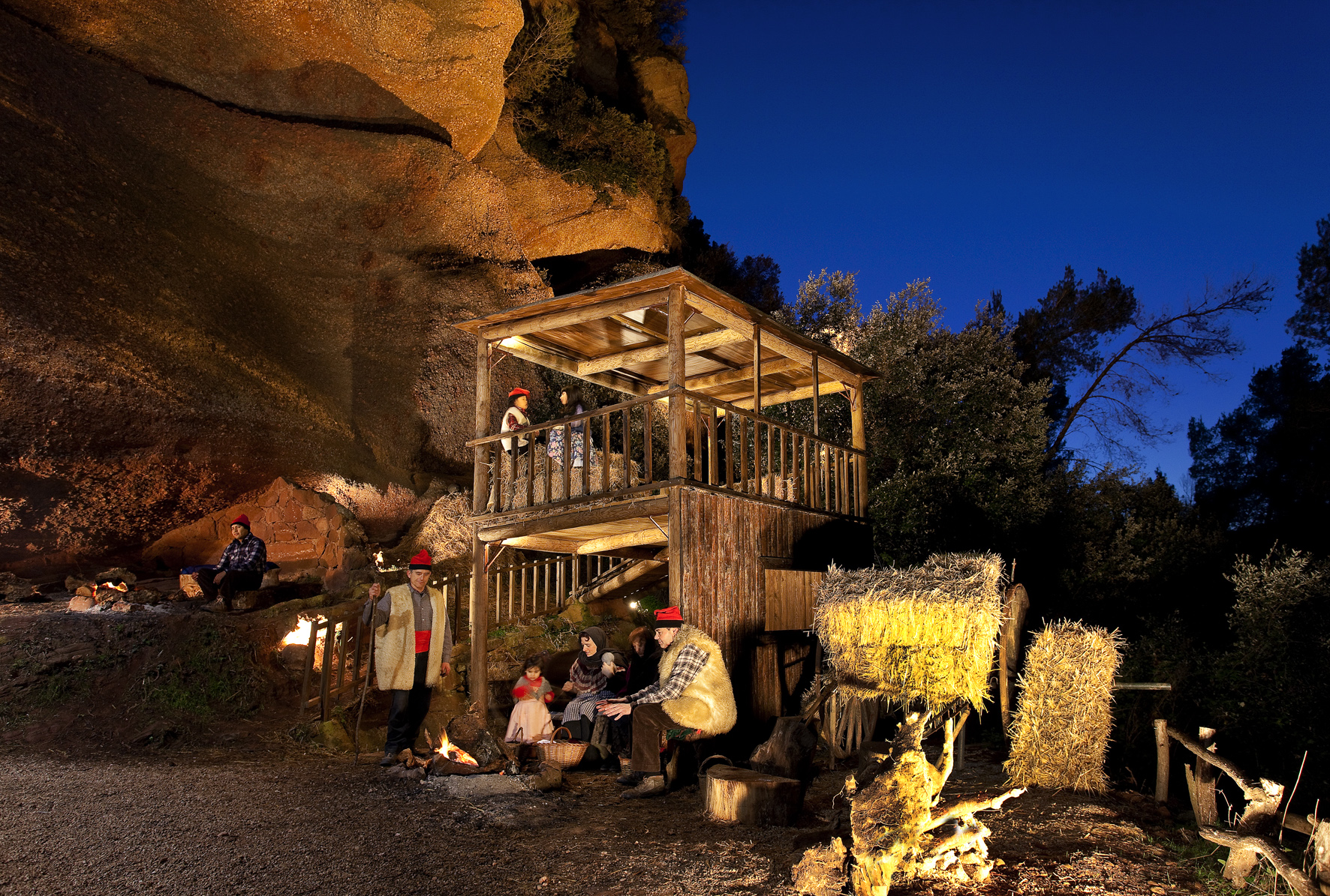 Corbera de Llobregat - Pessebre Vivent (Foto: Amics de Corbera) 