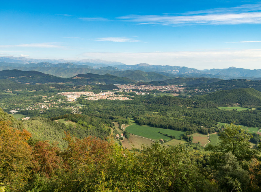 Les Preses - Rutes