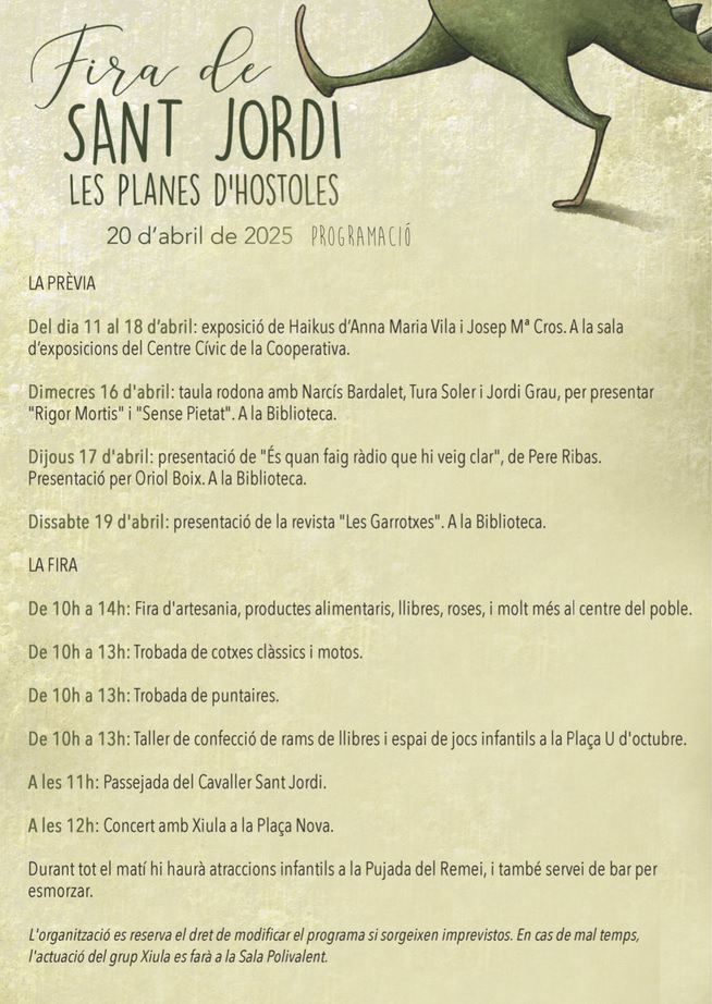 Les Planes d'Hostoles - Fira de Sant Jordi 
