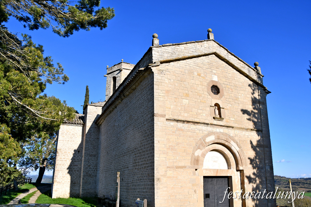 Església parroquial de Santa Fe de Calonge de Segarra ***