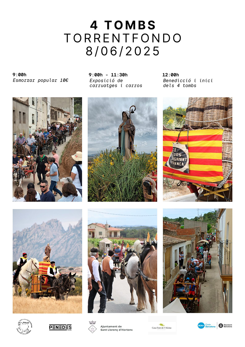 Sant Llorenç d'Hortons - Festa dels Quatre Tombs