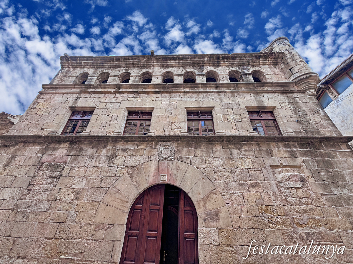 Casa de la Comanda, del delme o Membrado d'Horta de Sant Joan