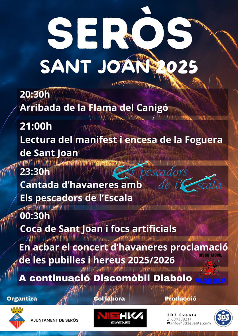 Seròs - Revetlla de Sant Joan 
