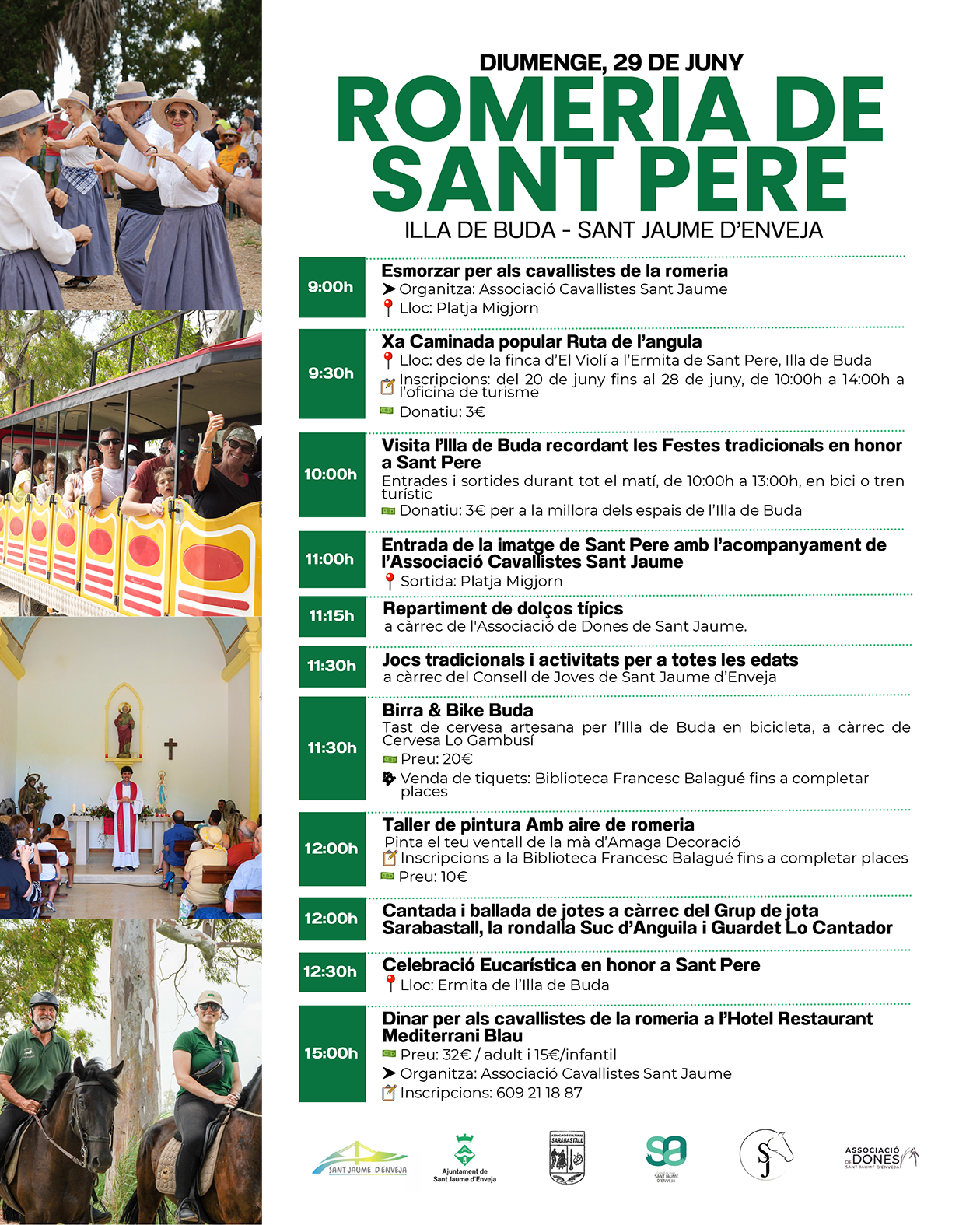 Sant Jaume d'Enveja - Romeria de Sant Pere