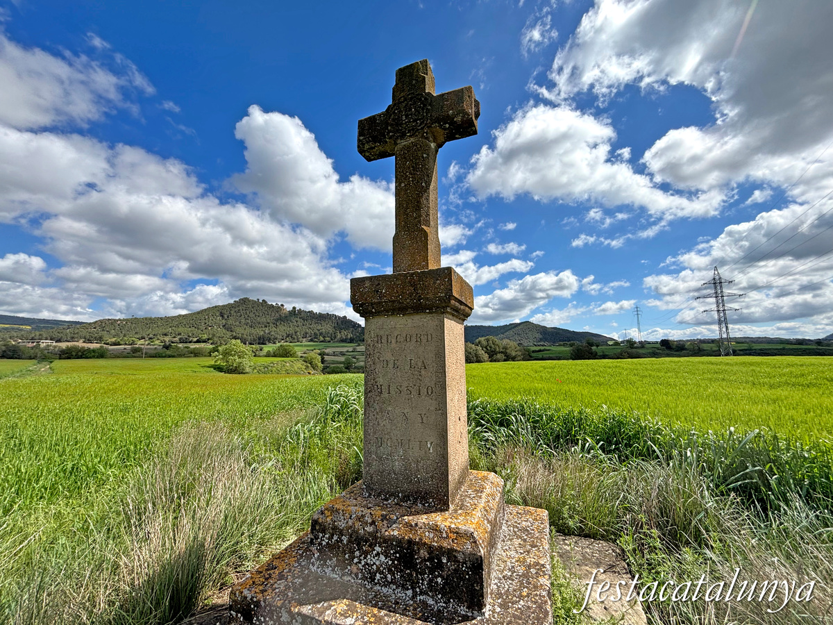 Aguilar de Segarra - Sant Andreu d'Aguilar - Creu de la Santa Missió