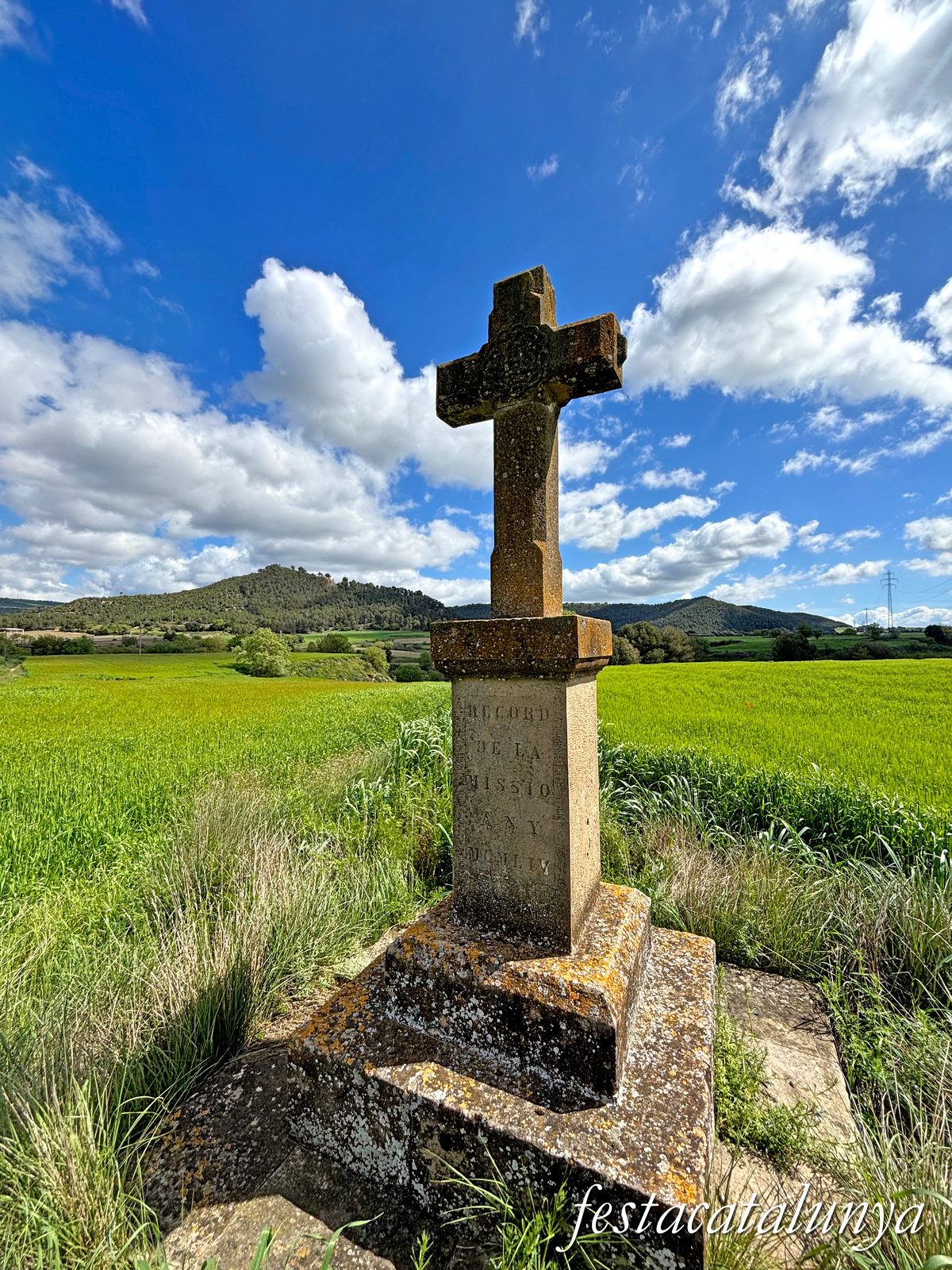 Aguilar de Segarra - Sant Andreu d'Aguilar - Creu de la Santa Missió