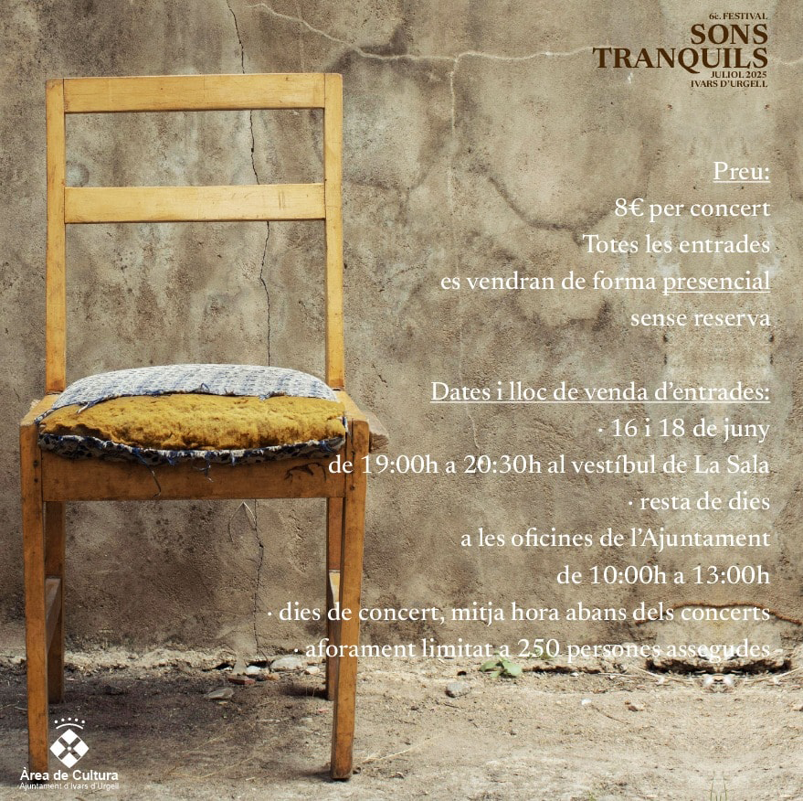 Ivars d'Urgell - Festival Sons Tranquils