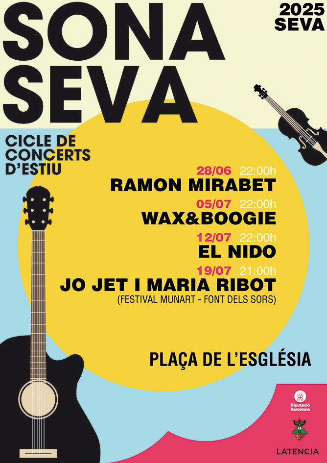 Seva - Sona Seva, Cicle de Concerts d'Estiu 