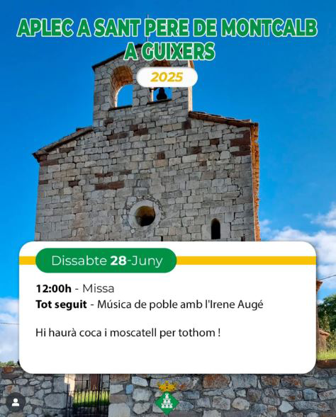 Guixers - Aplec a Sant Pere de Montcalb 
