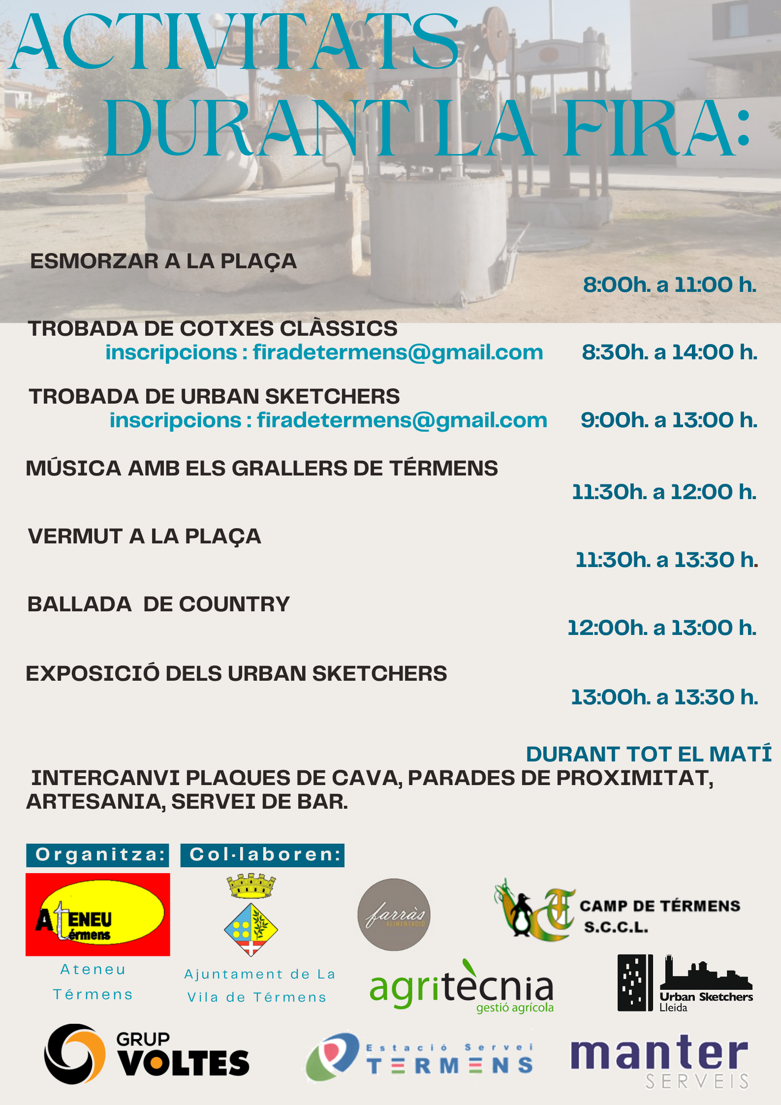 Térmens - Trobada de Plaques de Cava, Col·leccionisme i Fira d'Artesans