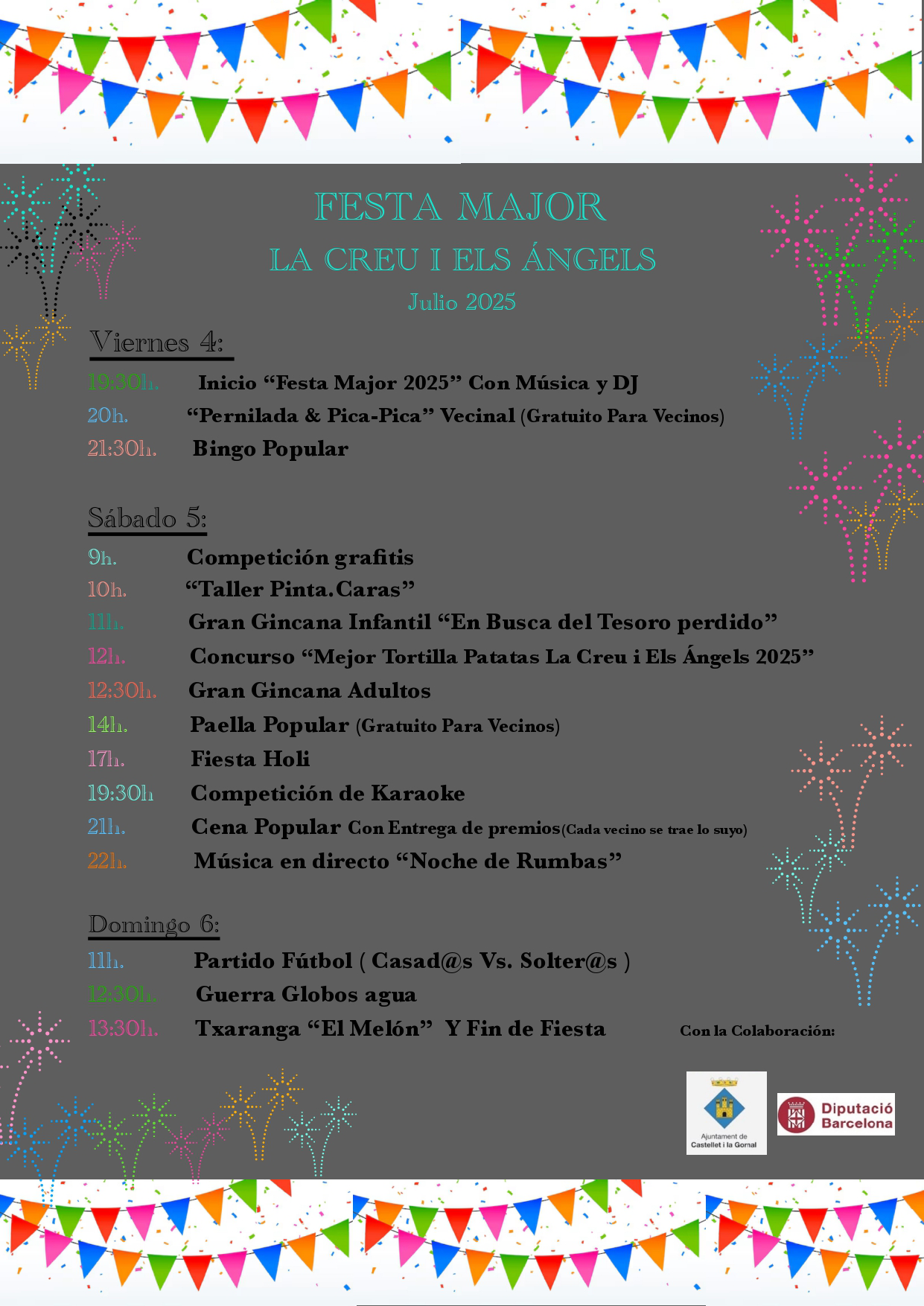 Castellet i la Gornal - Festa Major de La Creu i Els Àngels 