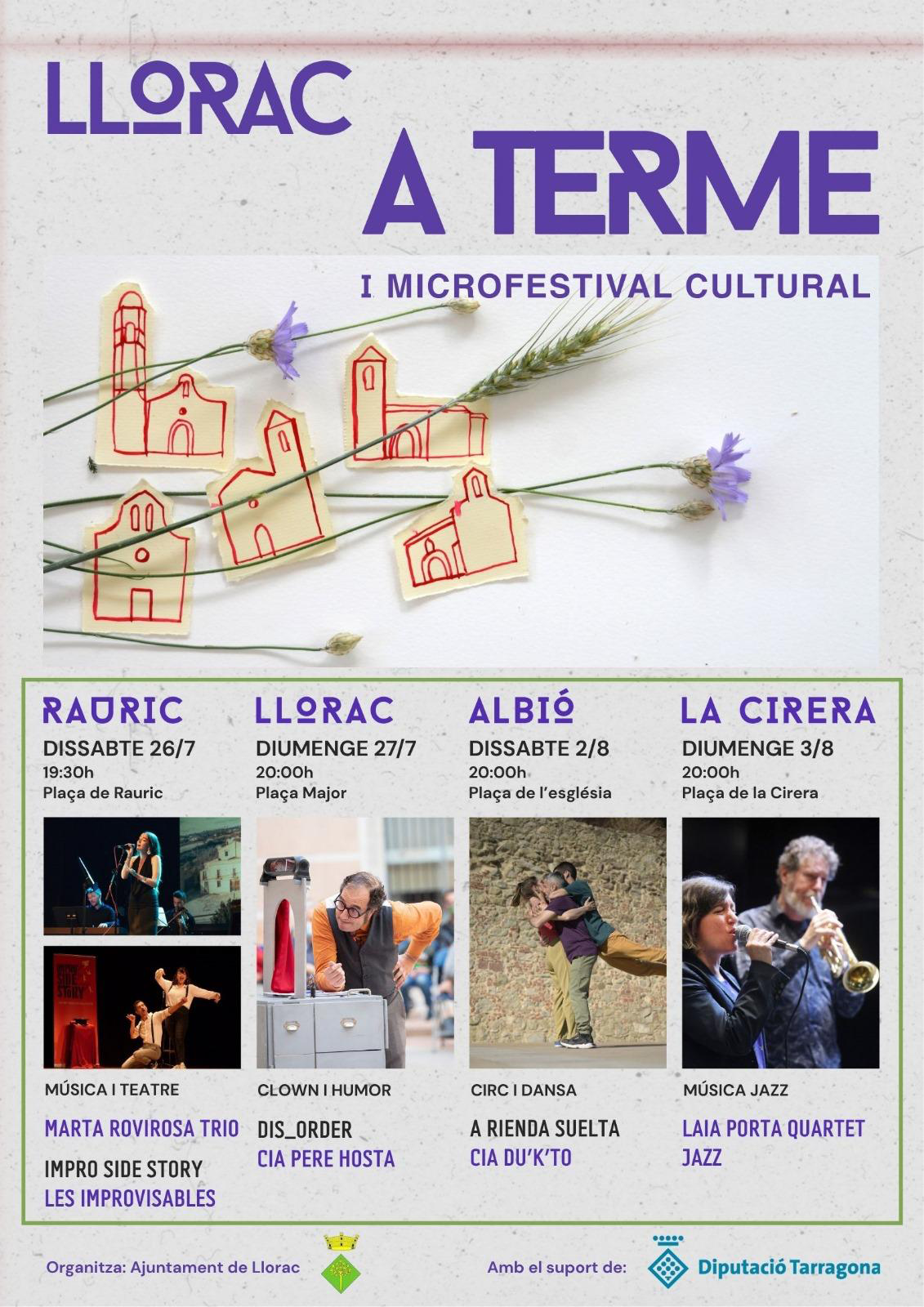 Llorac - A TERME, Microfestival Cultural