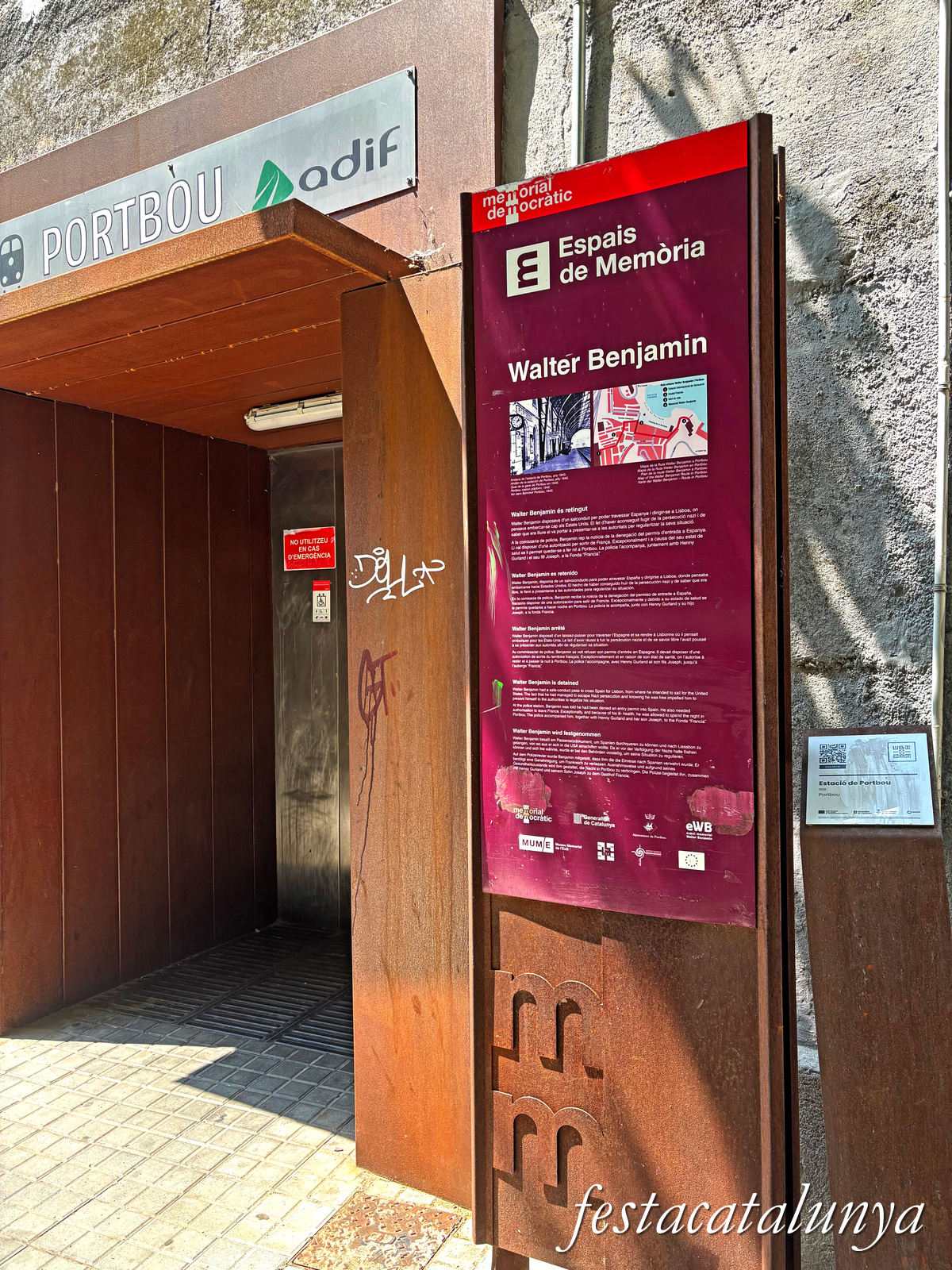 Portbou - Ruta Walter Benjamin - Estació Internacional de Ferrocarril 