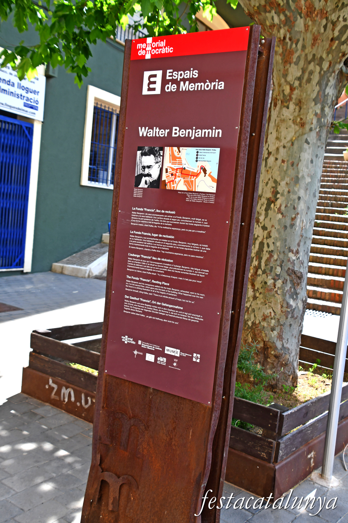 Portbou - Ruta Walter Benjamin - Antic hotel de Francia 