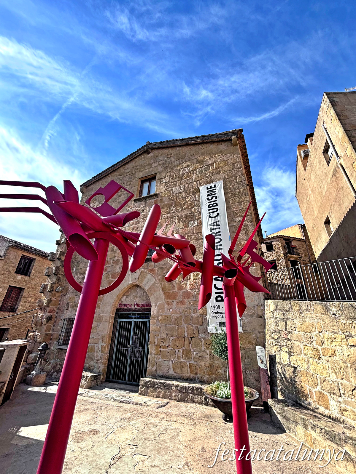 Horta de Sant Joan - L'Hospital, actual Centre Pablo Picasso