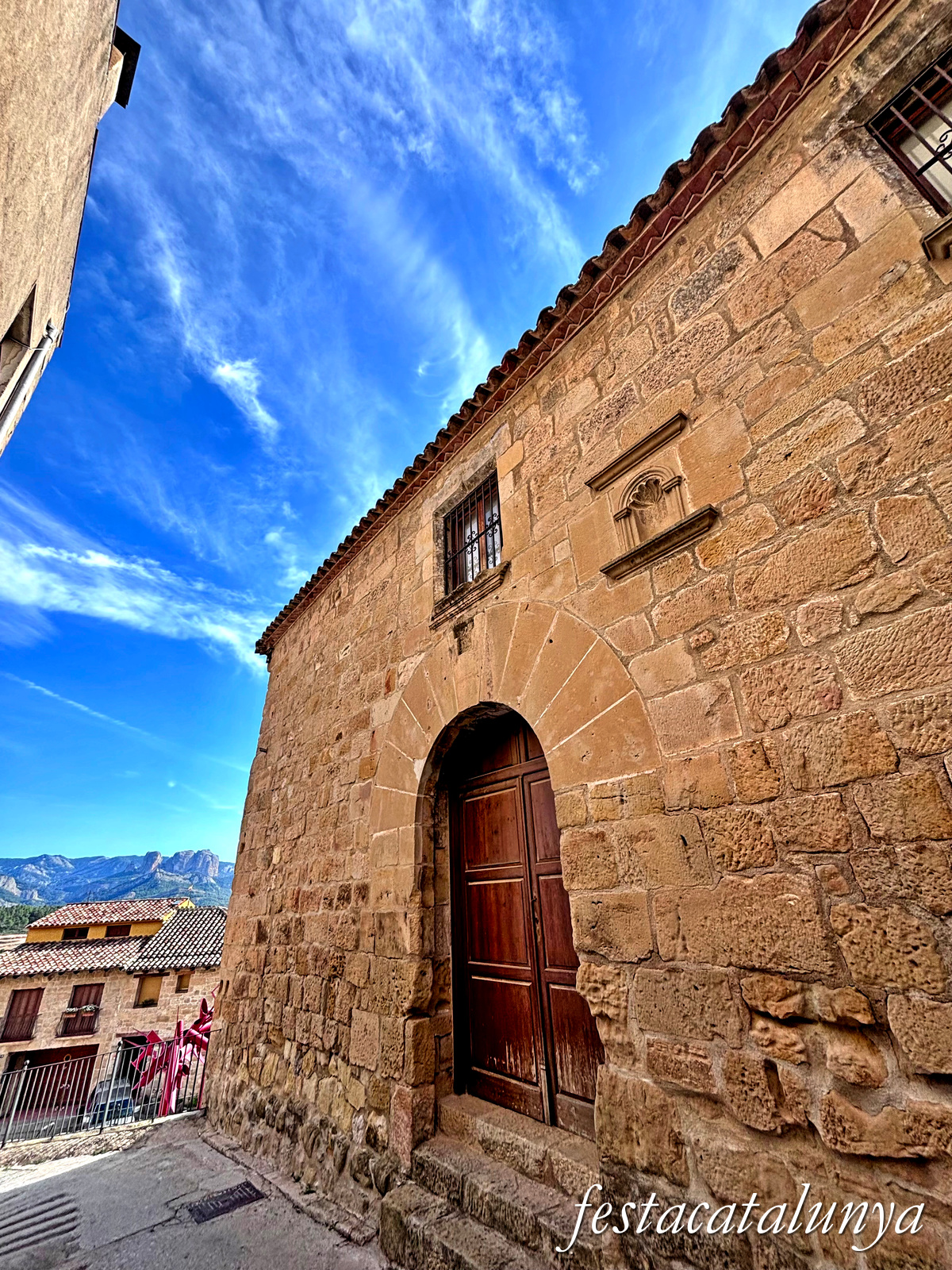 Horta de Sant Joan - L'Hospital, actual Centre Pablo Picasso 