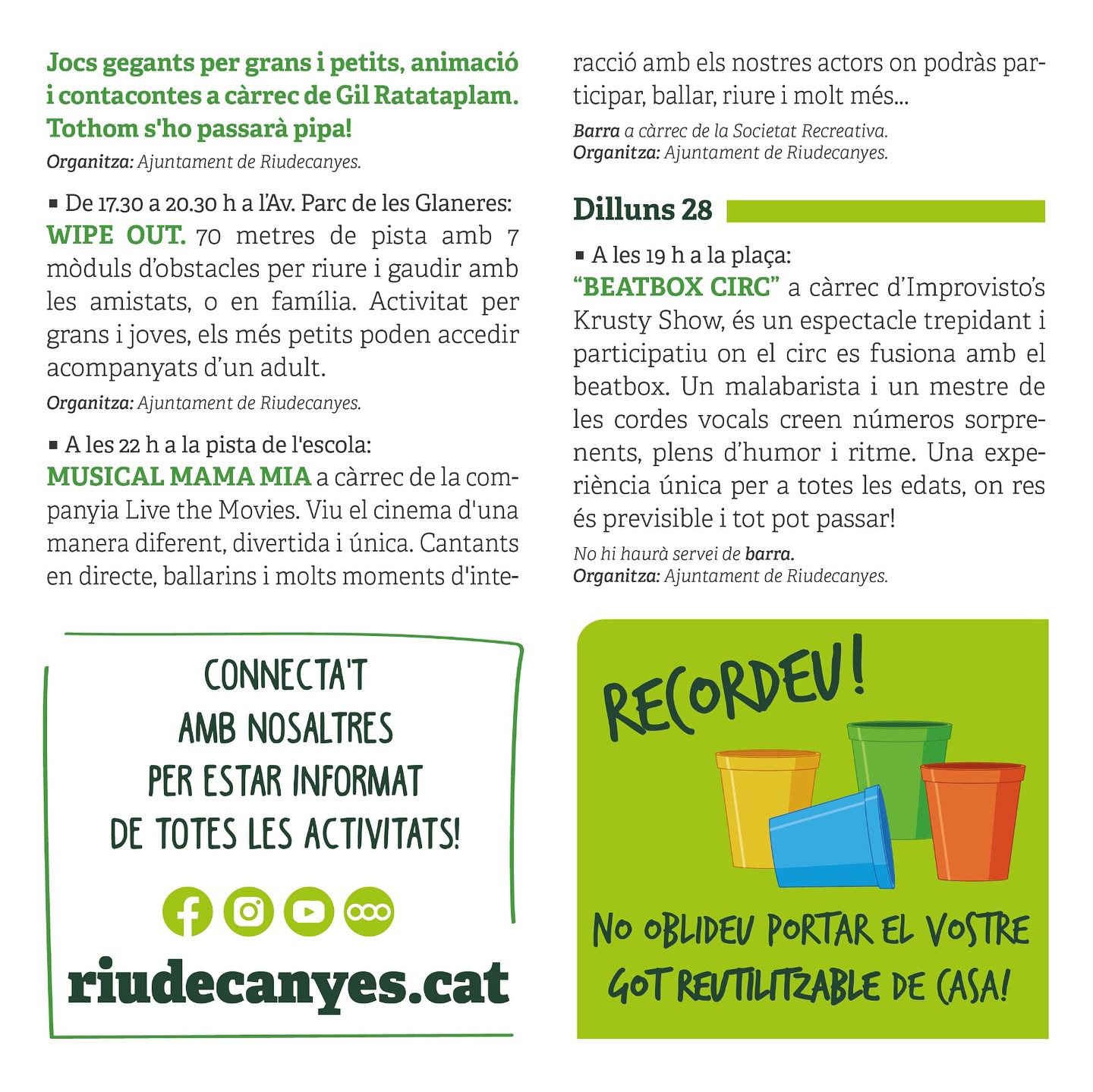 Riudecanyes - Festa Major