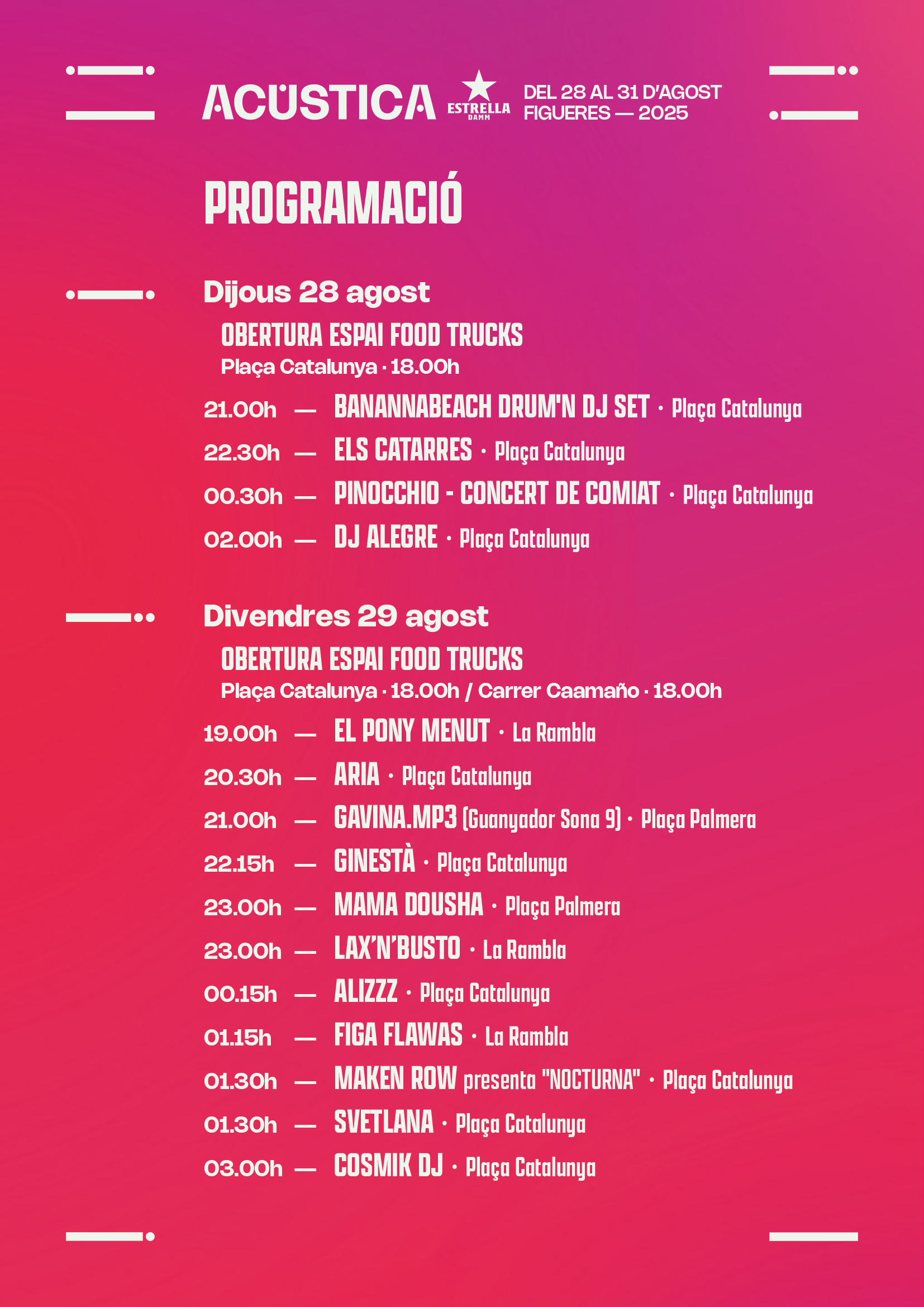 Figueres - Festival Acústica