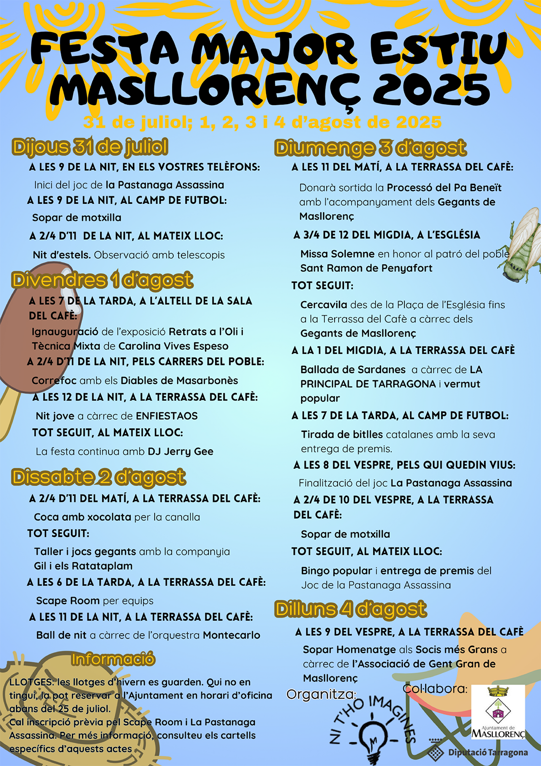Masllorenç - Festa Major d'Estiu 
