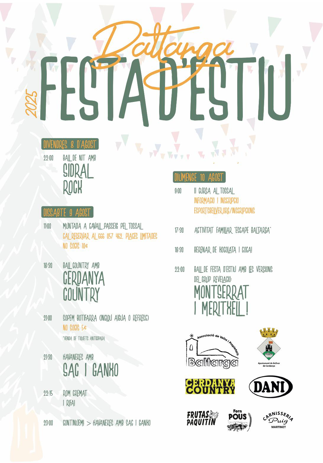 Bellver de Cerdanya - Festa d'estiu a Baltarga 
