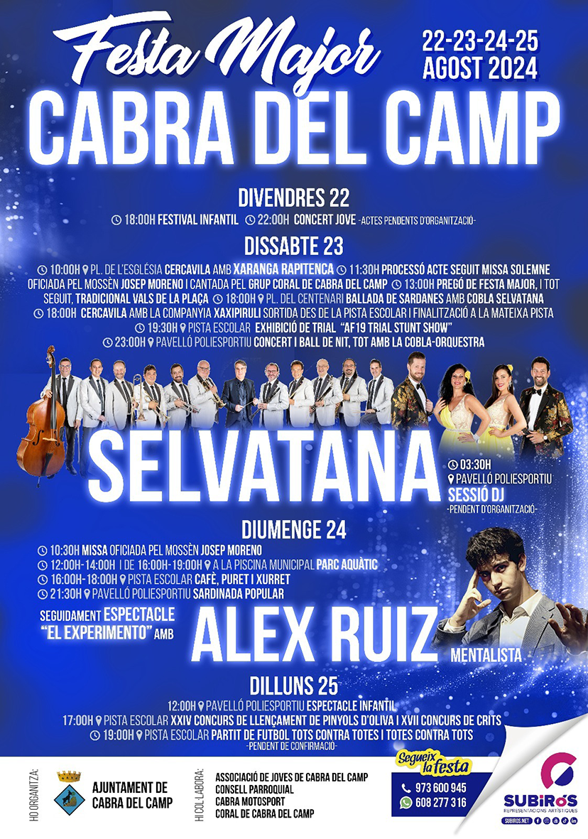 Cabra del Camp - Festa Major