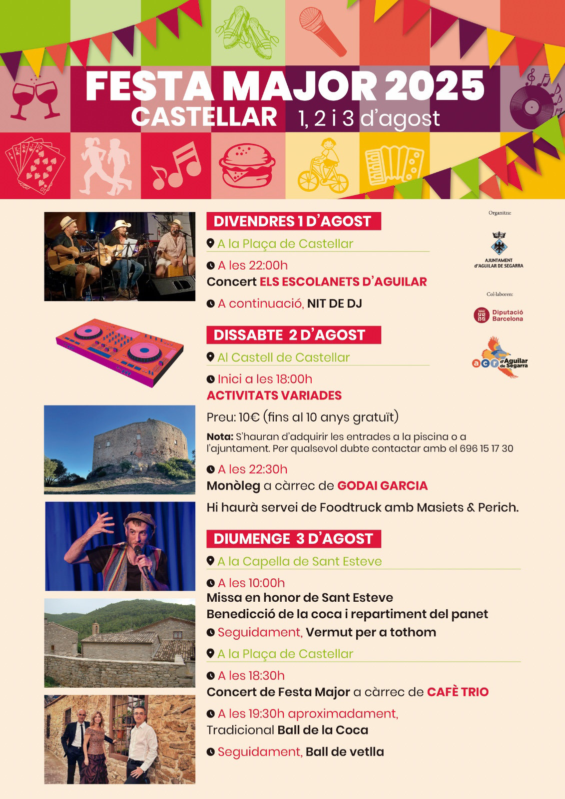 Aguilar de Segarra - Festa Major de Castellar