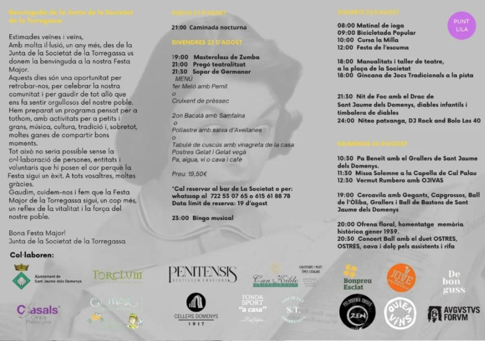 Sant Jaume dels Domenys - Festa Major de la Torregassa