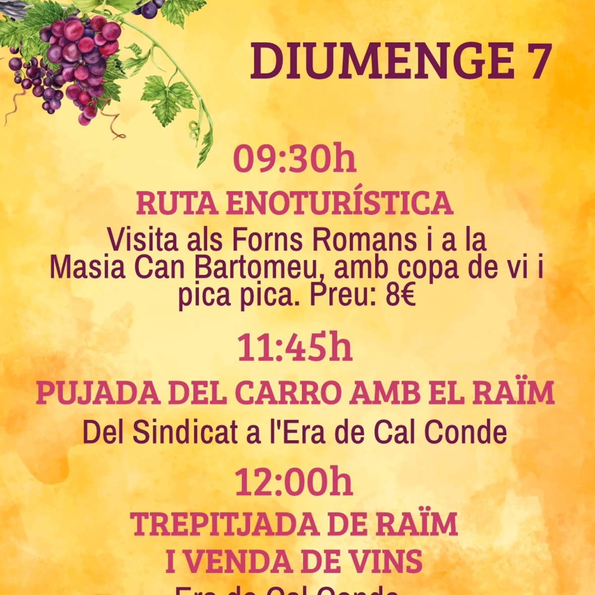 Cabrera de Mar - Festa de la Verema 