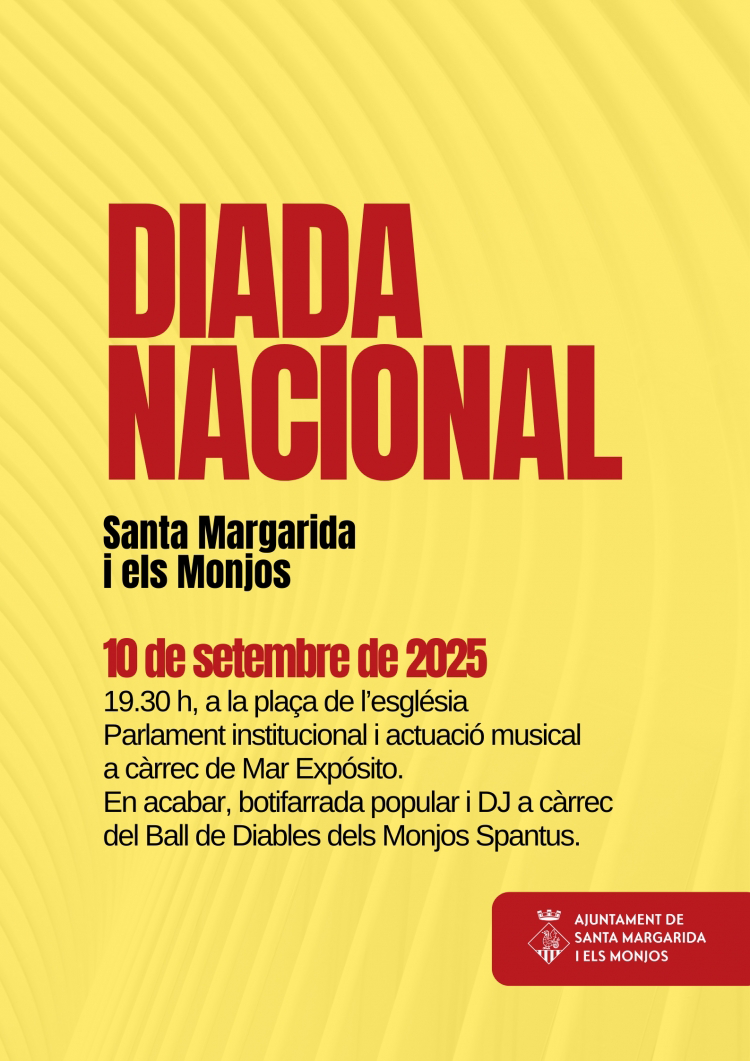 Santa Margarida i els Monjos - Diada Nacional de Catalunya 