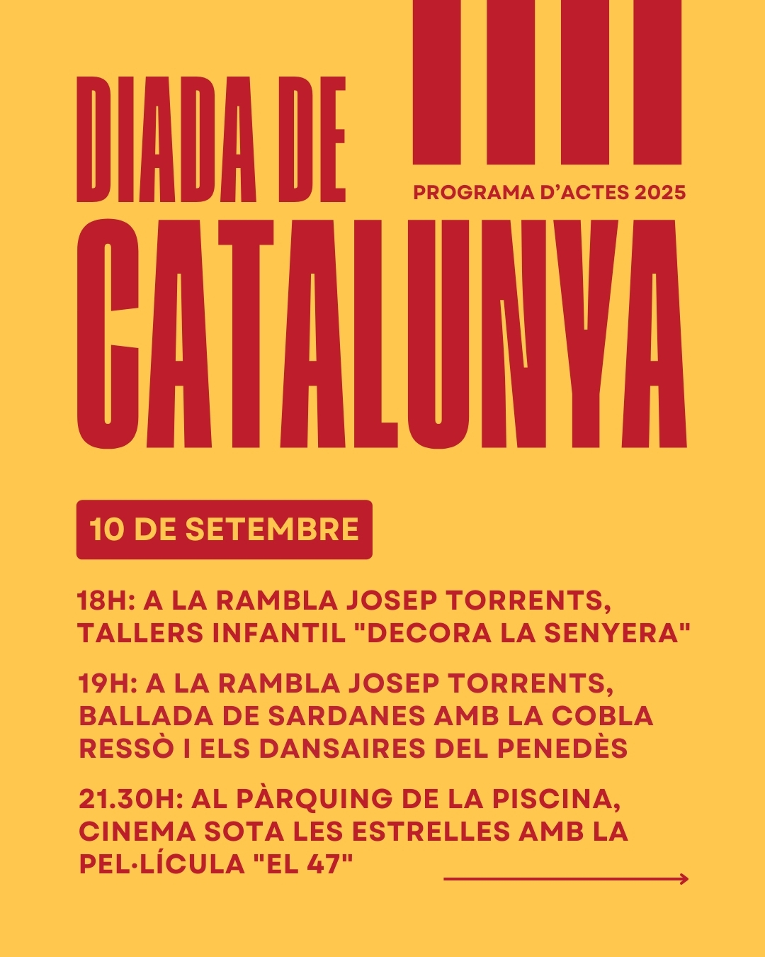Bellvei - Diada Nacional de Catalunya 
