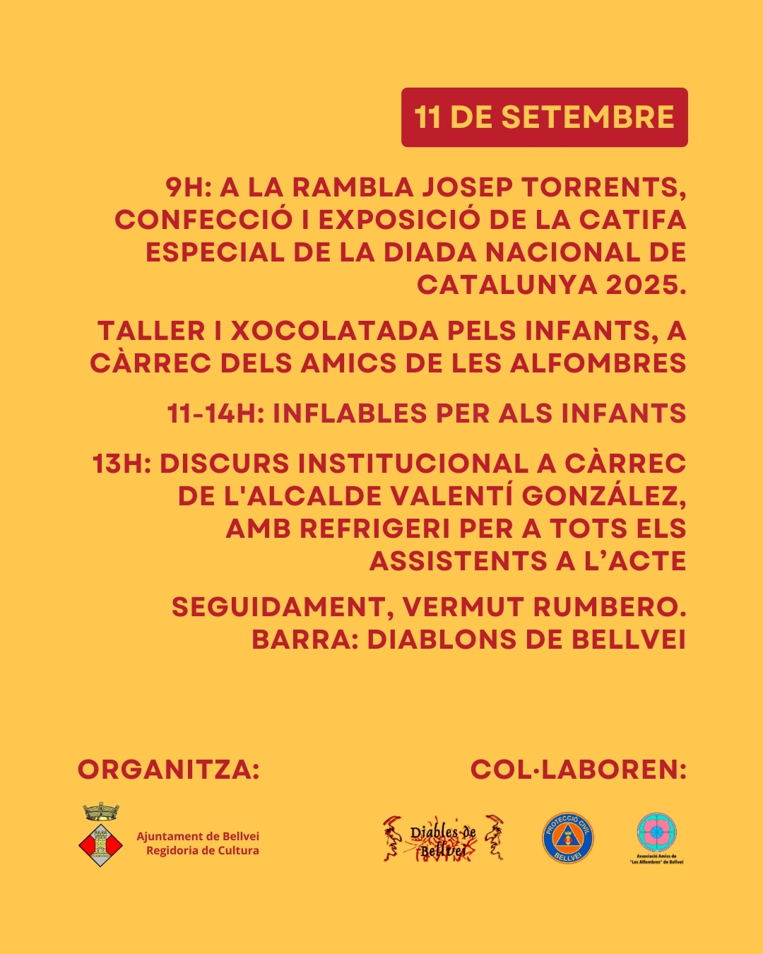 Bellvei - Diada Nacional de Catalunya