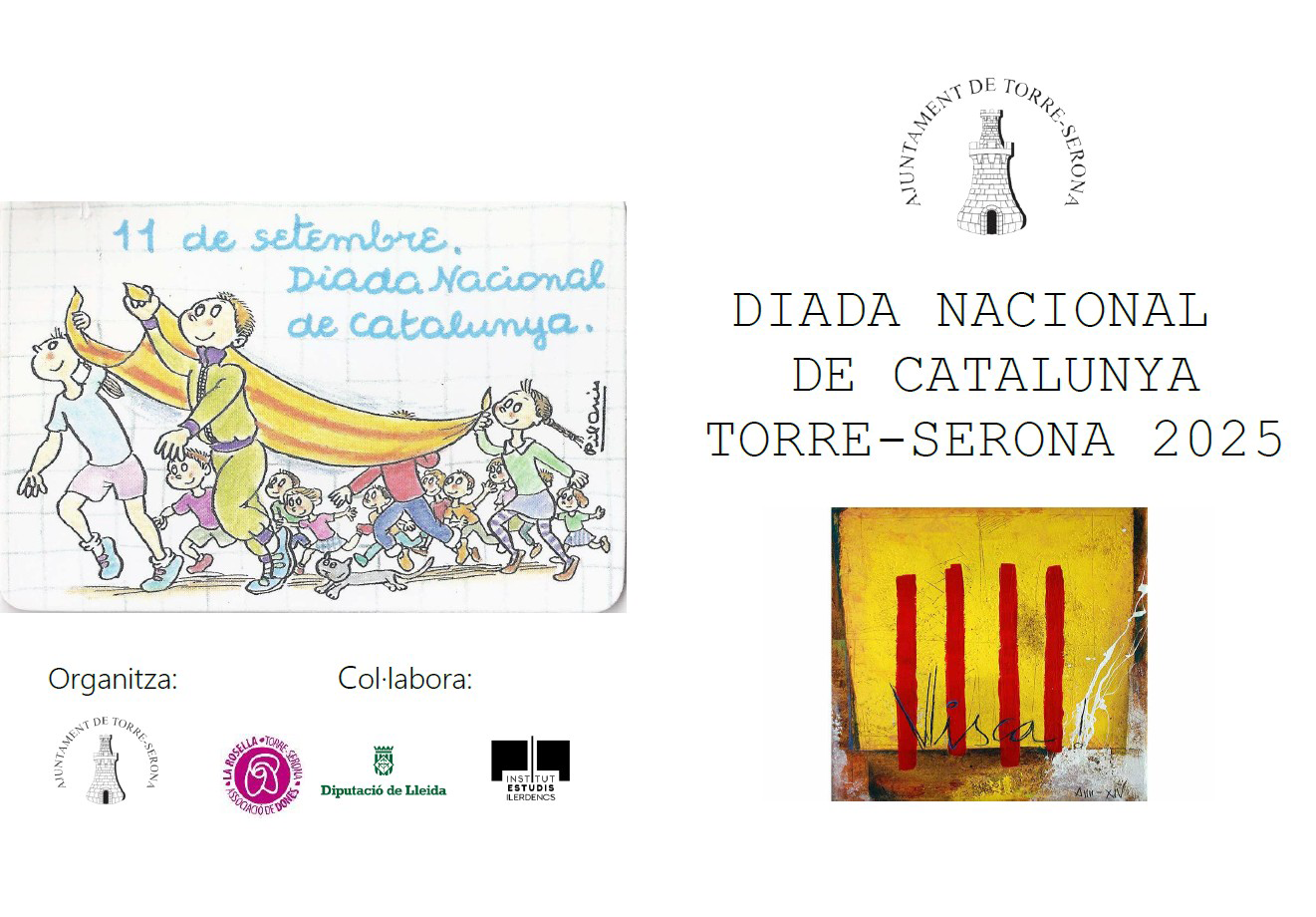 Torre-serona - Diada Nacional de Catalunya
