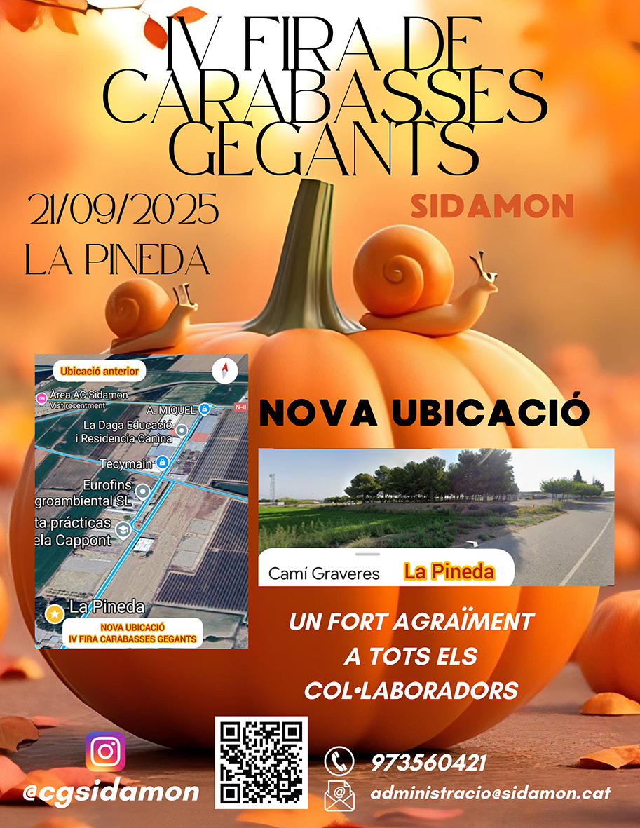 Sidamon - Fira de Carabasses Gegants