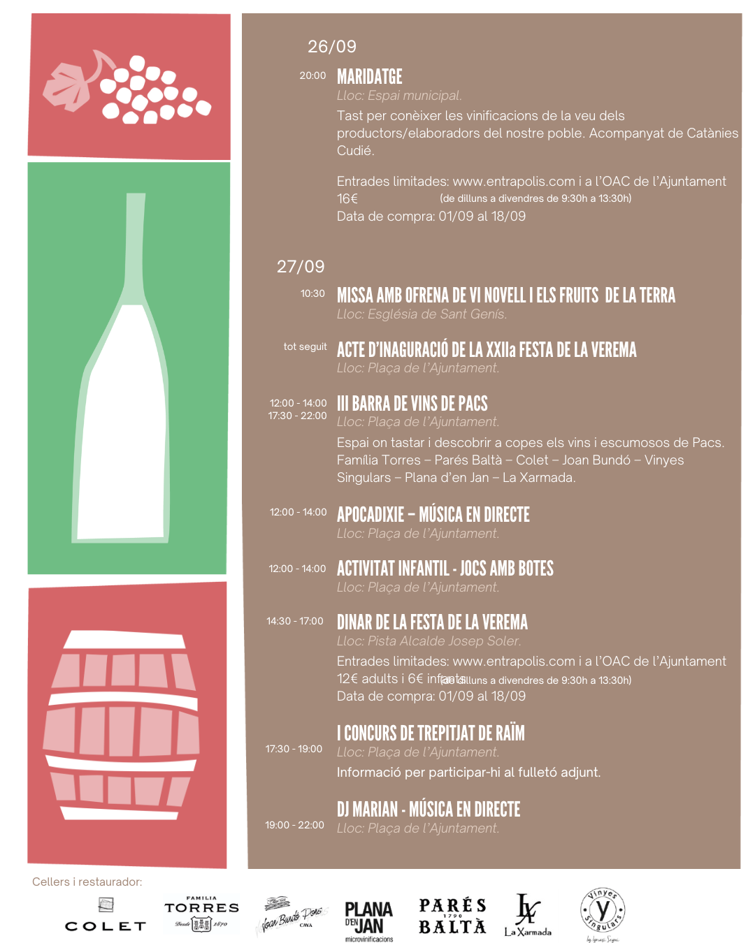 Pacs del Penedès - Festa de la Verema