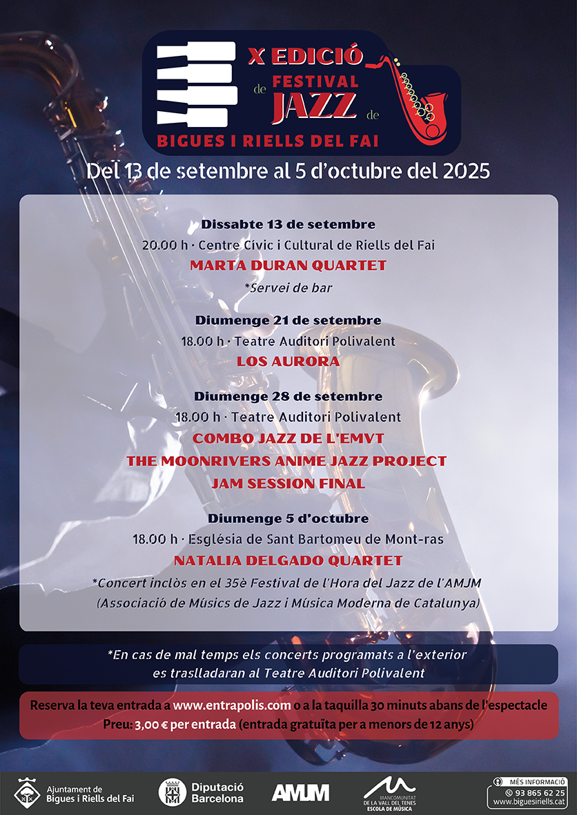 Bigues i Riells del Fai - Festival de Jazz 