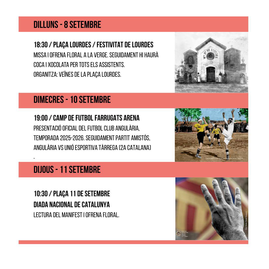 Anglesola - Festa Major de setembre 
