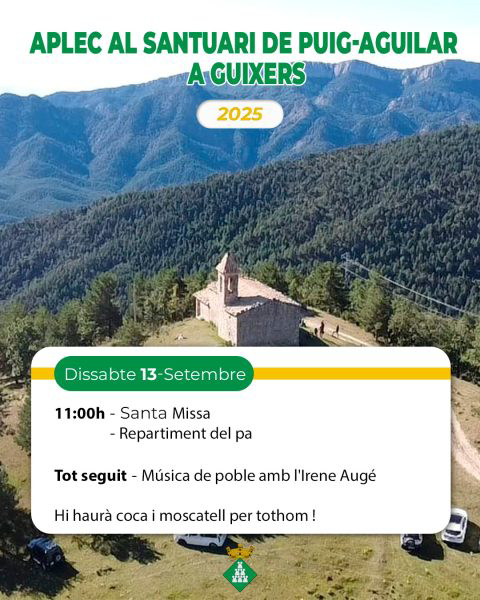 Guixers - Aplec al Santuari de Puig-Aguilar 