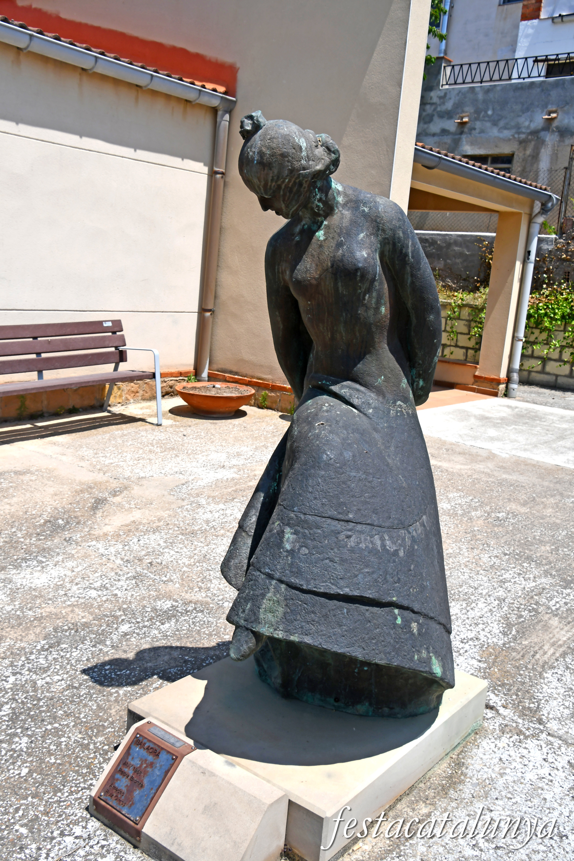 Monistrol de Calders - Escultura Bailaora d'Amadeo Ruiz Olmos