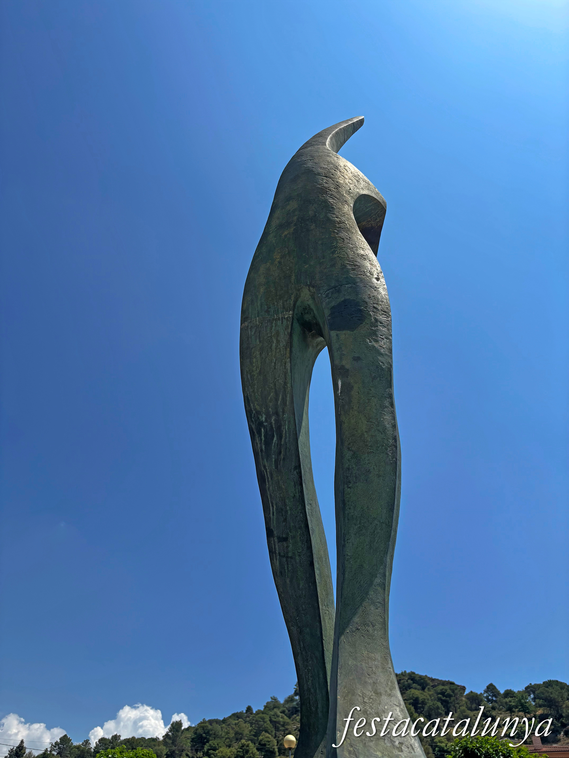 Monistrol de Calders - Escultura Dansa esportiva d'Antoni Boleda Ribalta