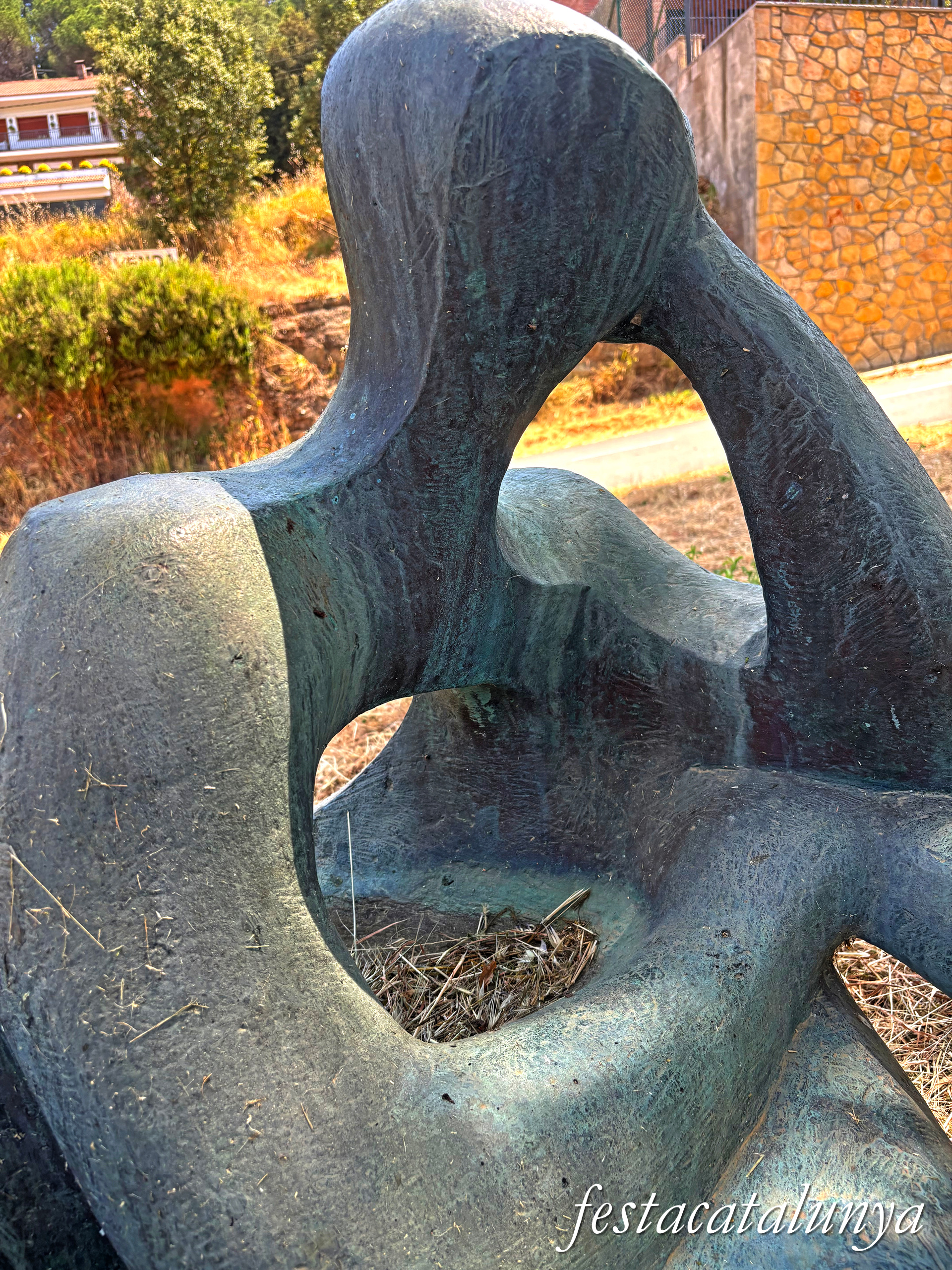 Monistrol de Calders - Escultura Diàleg de Joaquín García Donaire 