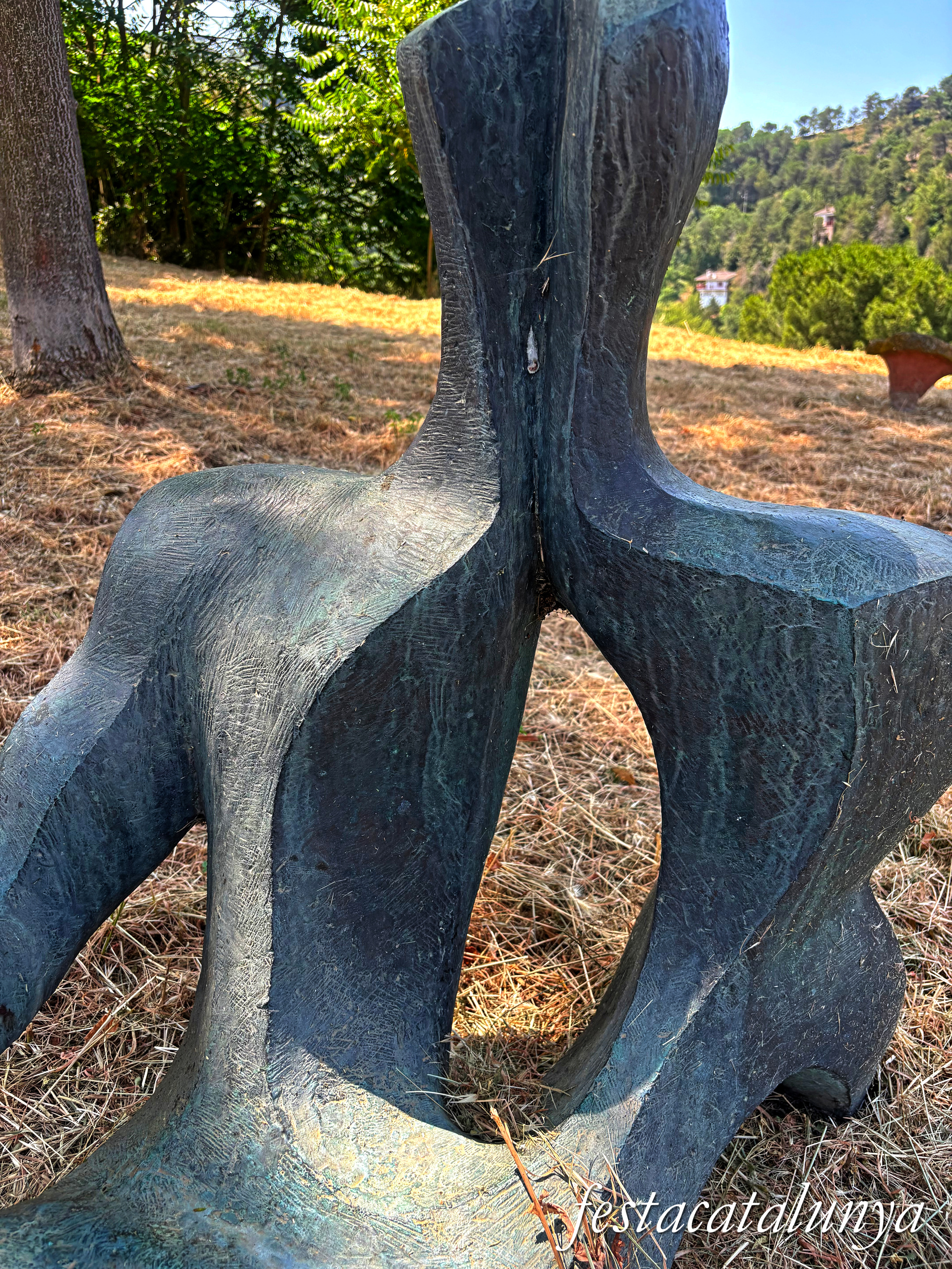 Monistrol de Calders - Escultura Diàleg de Joaquín García Donaire