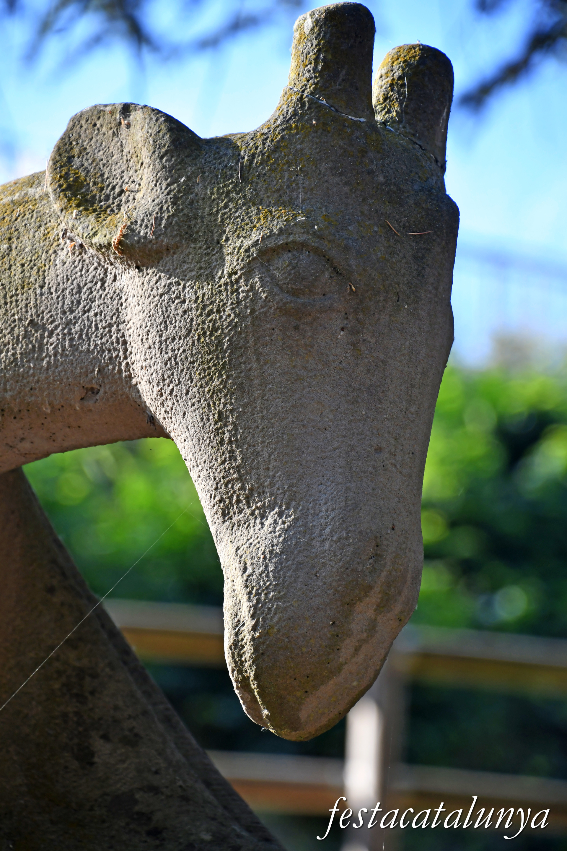 Monistrol de Calders - Escultura Girafa de Josep Sobrado Balboa