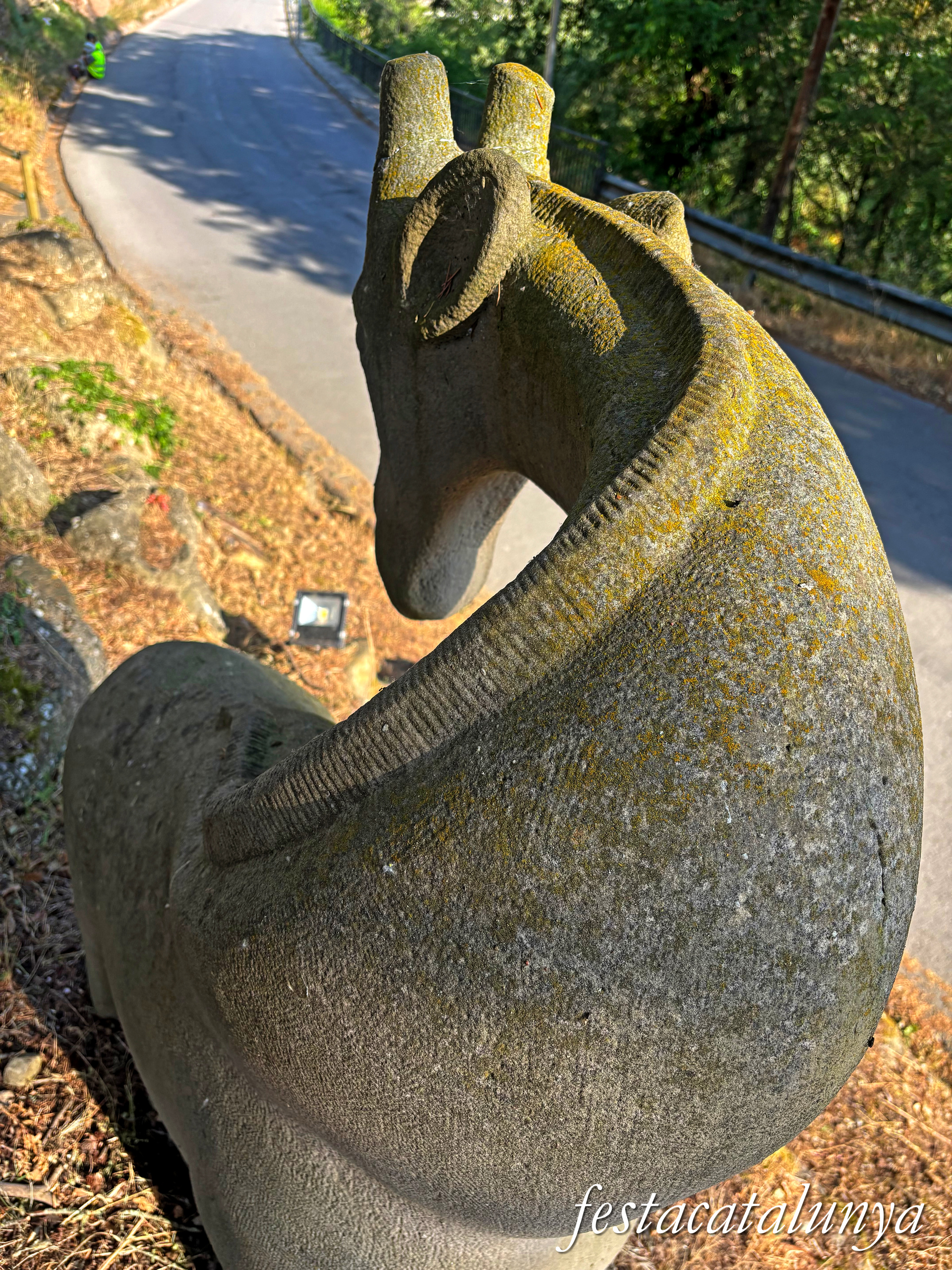 Monistrol de Calders - Escultura Girafa de Josep Sobrado Balboa 