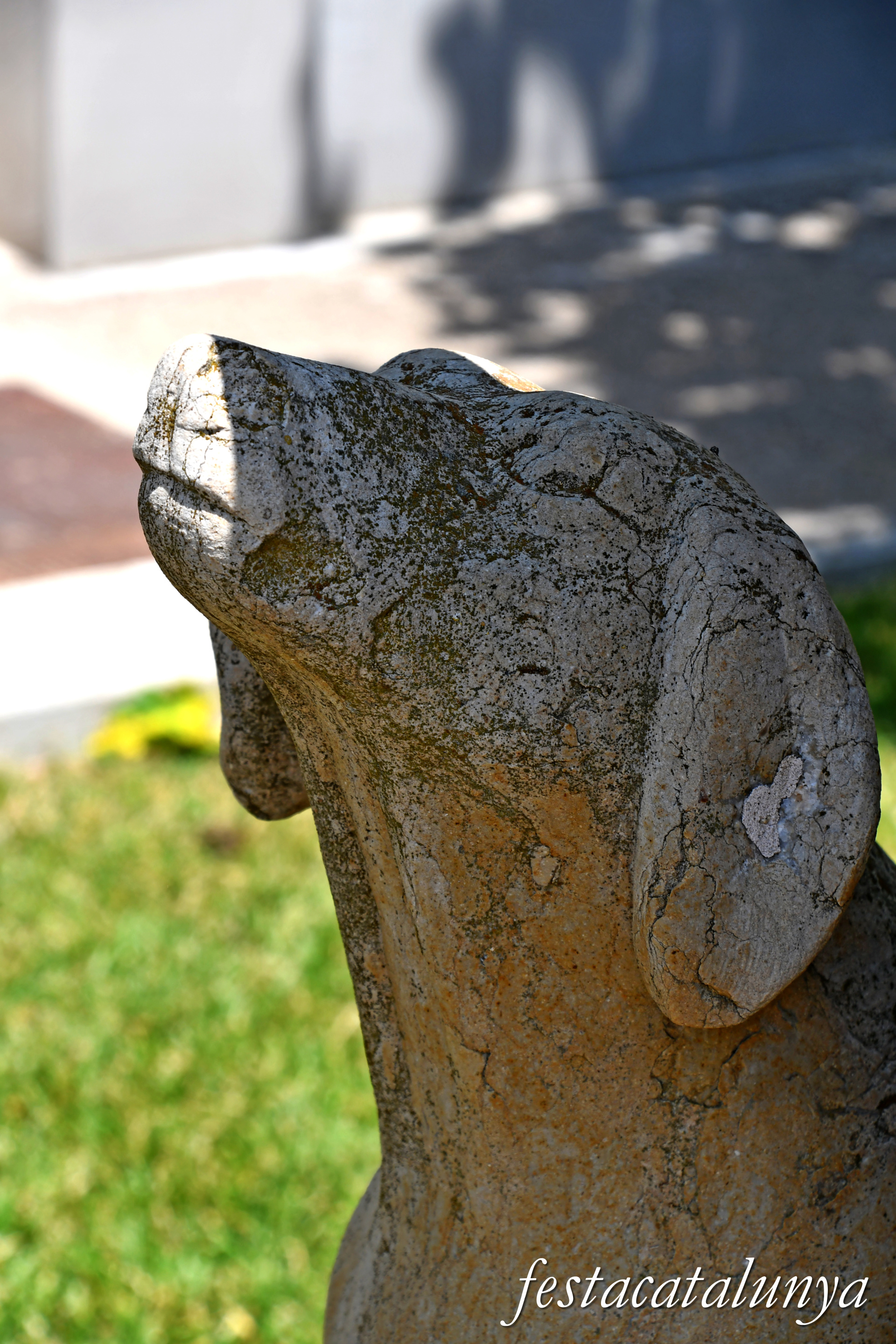 Monistrol de Calders - Escultura La Pastora de Ferran Ventura Rodríguez 