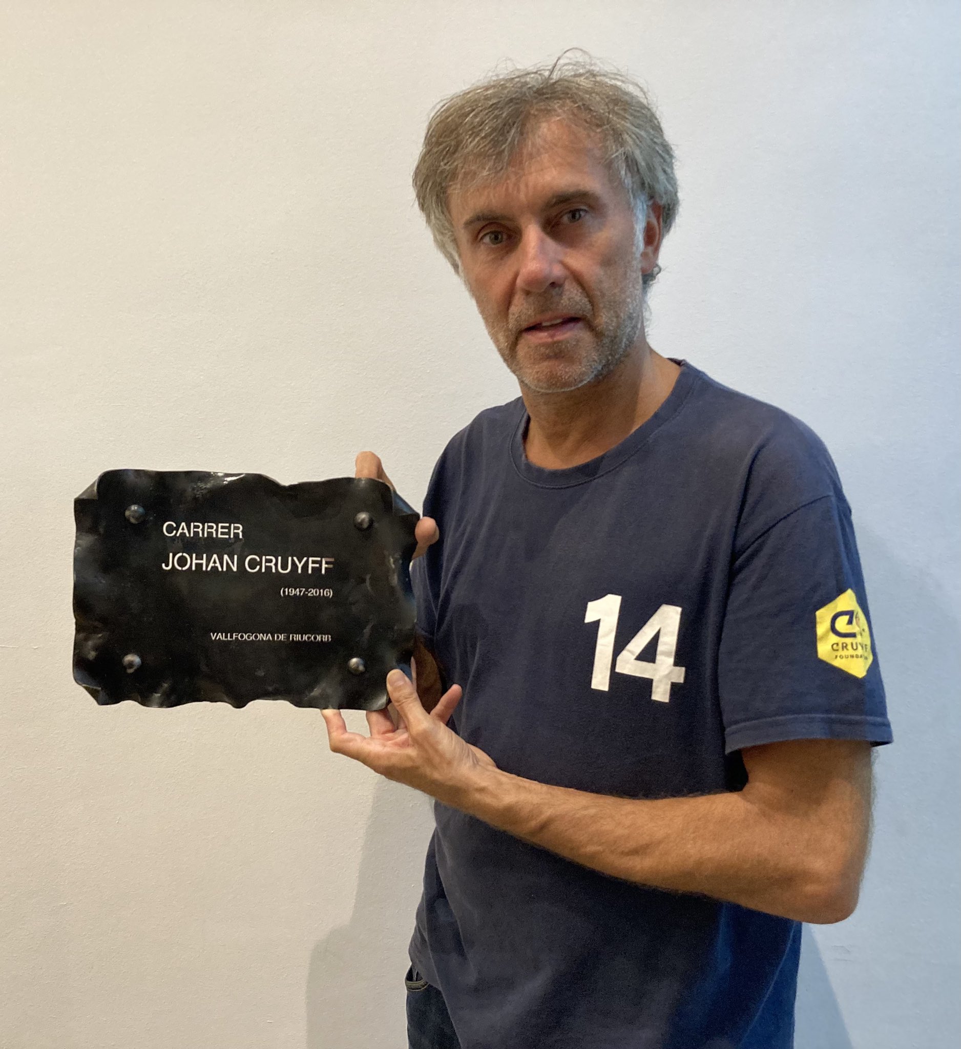 Vallfogona de Riucorb - Xavier Torres, Cruyffista d'Honor Vitalici