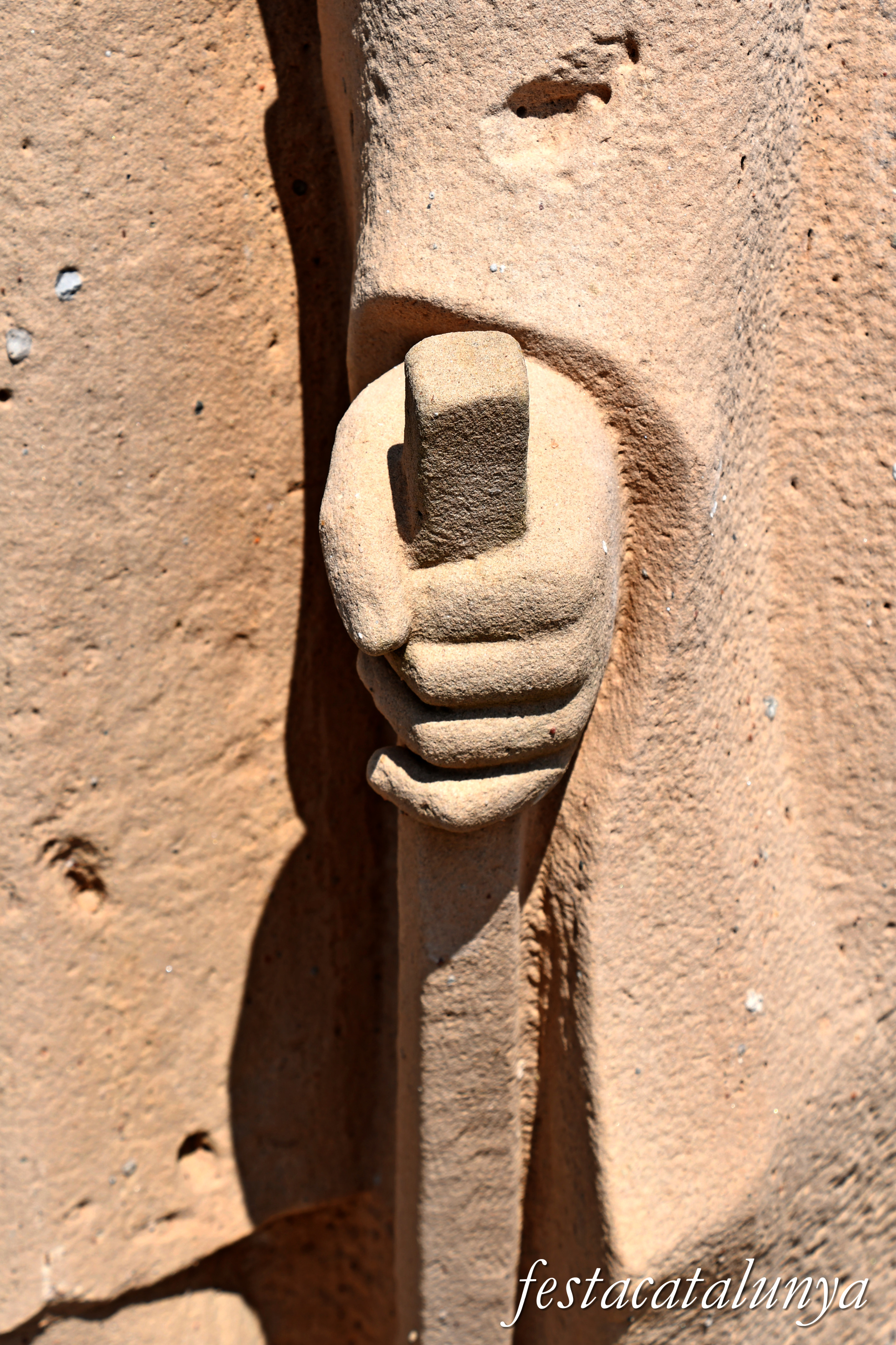 Monistrol de Calders - Escultura Mèntor i Telèmac de Charles Henry Collet Colomb