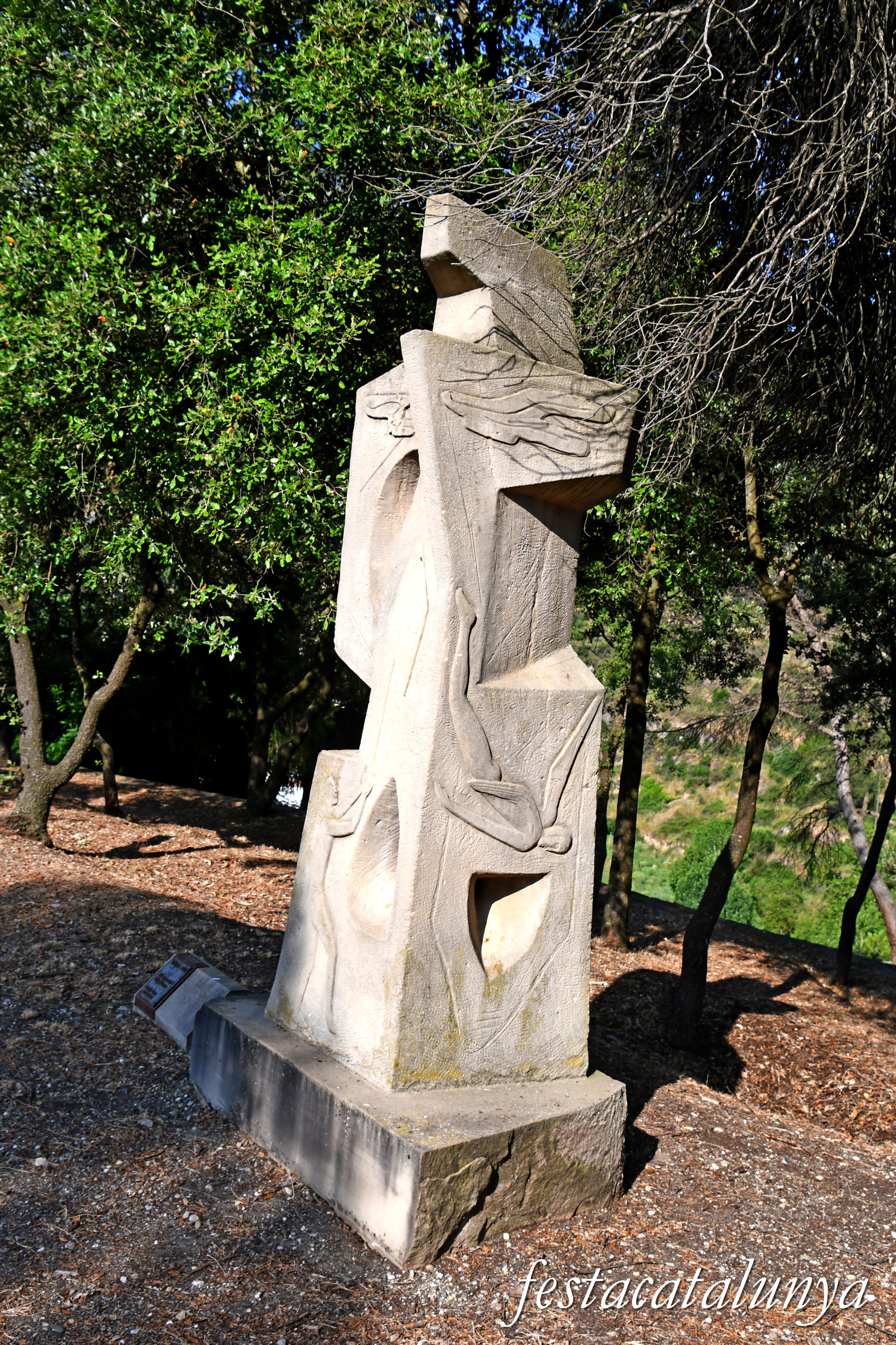 Monistrol de Calders - Escultura Música i vent de Charles Henry Collet Colomb