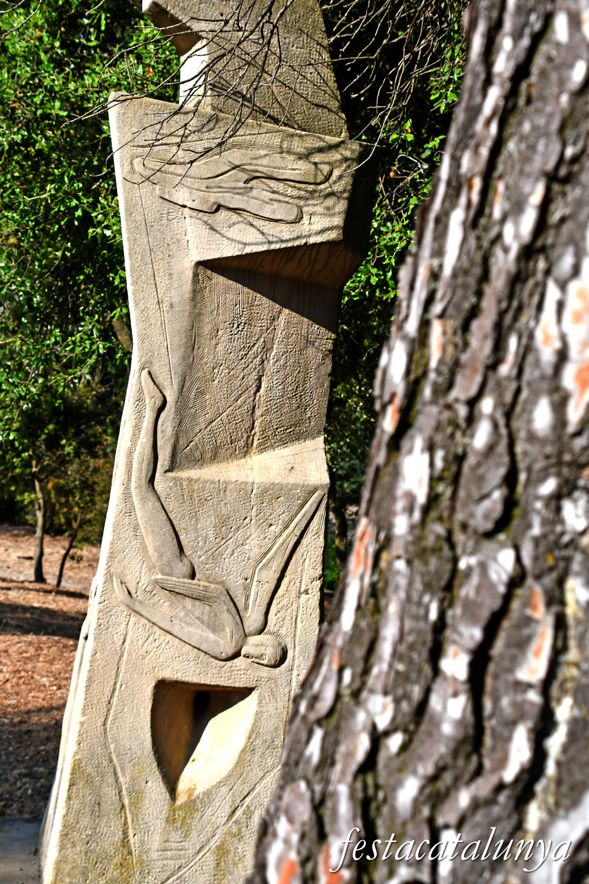 Monistrol de Calders - Escultura Música i vent de Charles Henry Collet Colomb
