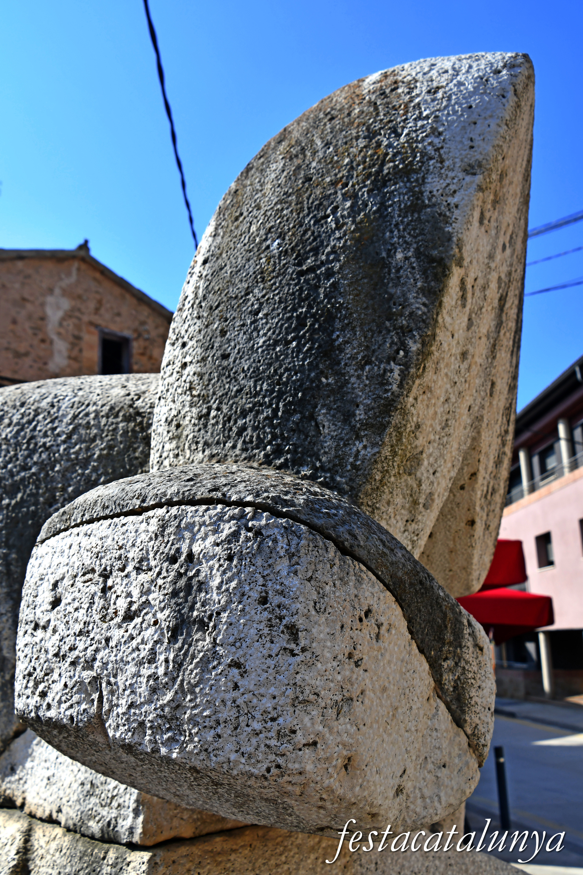 Monistrol de Calders - Escultura Sísif (Miner-Picapedrer) de César Montaña García 