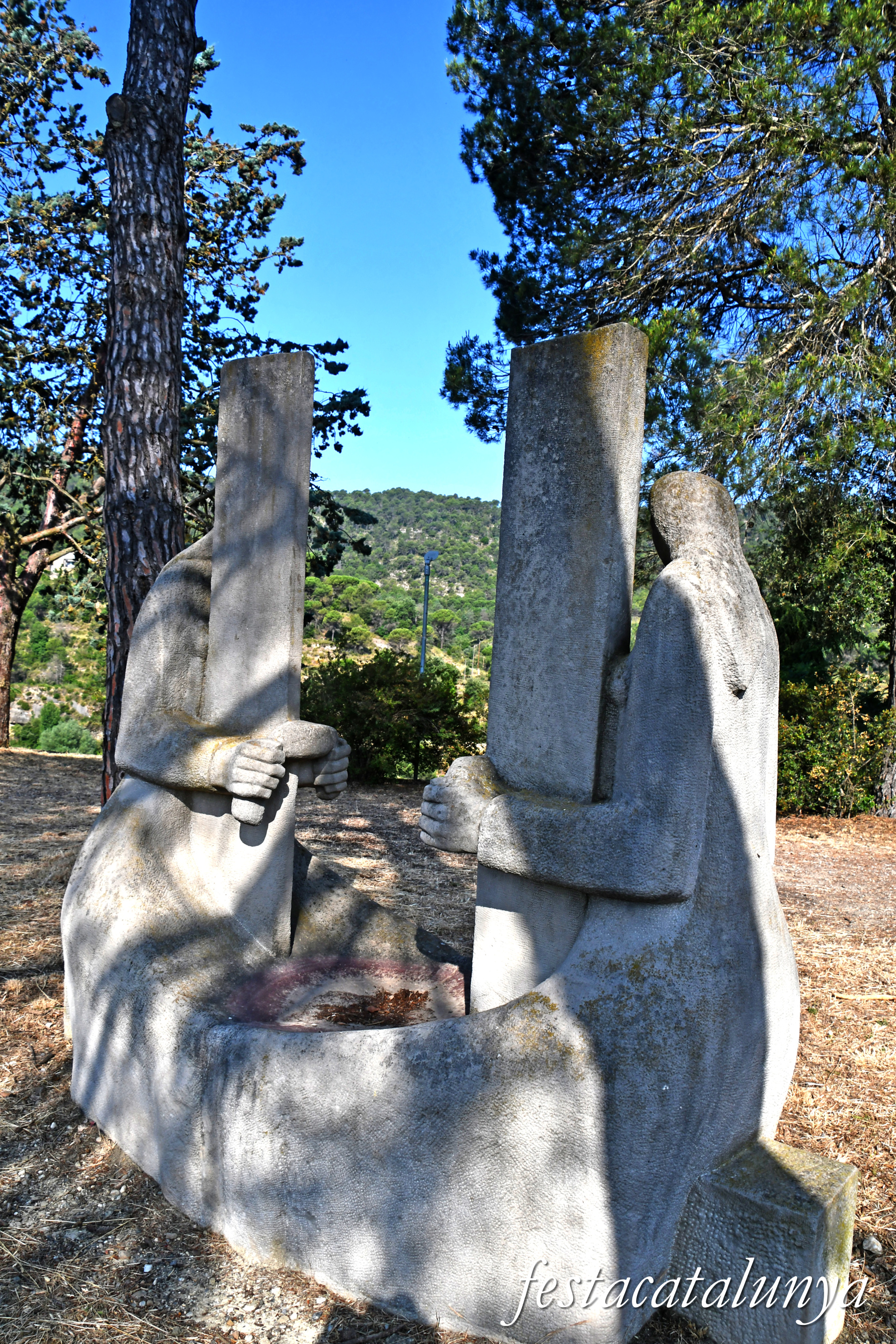 Monistrol de Calders - Escultura Toscadeiro de Josep Sobrado Balboa